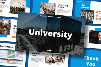  University - PowerPoint Template