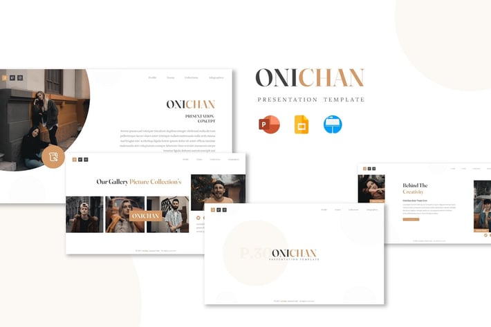 Onichan - Presentation Template