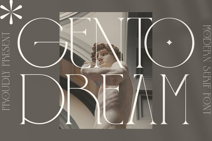 Gento Dream Modern Serif Font