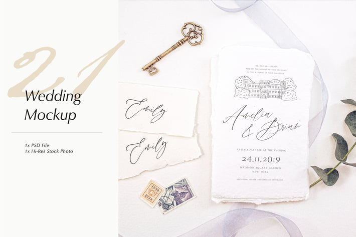Wedding Photo Mockup 21