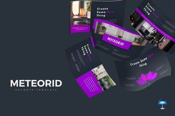 Meteorid - Keynote Template