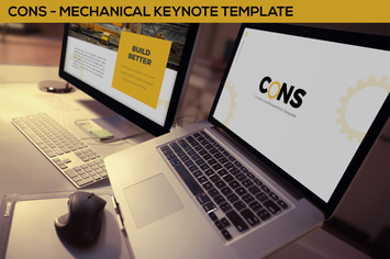 Cons - Mechanical Keynote Template