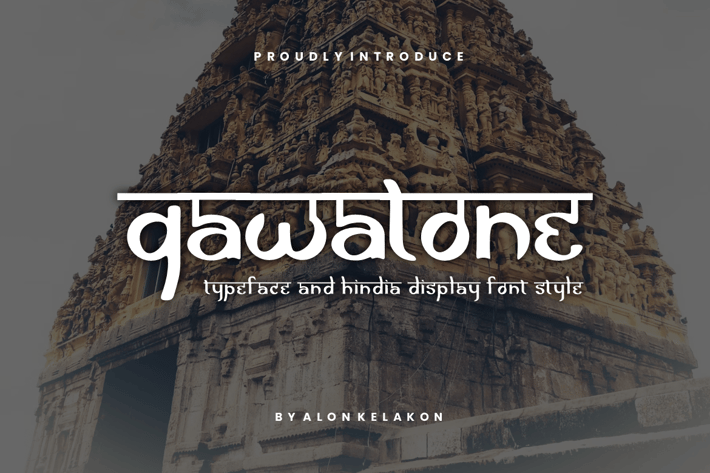 Qawatone - Hindi Display Font