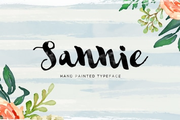 Sannie Typeface