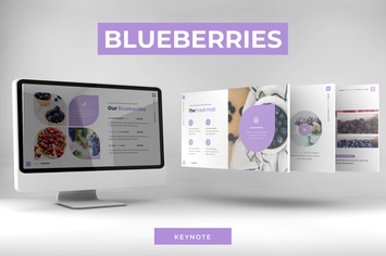 Blueberrie - Keynote Template