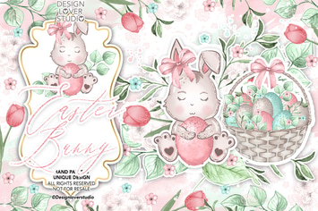 Sweet Easter Bunny design