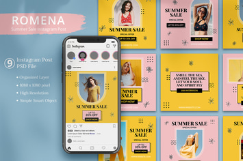 Romena - Summer Sale Instagram Post