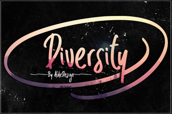 Diversity - Handmade Font
