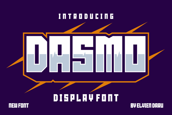Dasmo - Bold Display Font