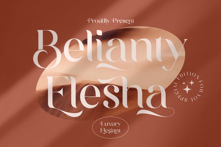 Belianty Elesha Elegant Serif Font