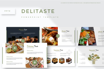 Delitaste - Powerpoint Template