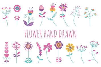 Flower Hand Drawn