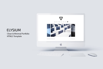 Elysium - Clean & Minimal Portfolio HTML5 Template