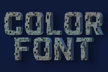 Future Geometry - Color SVG Font