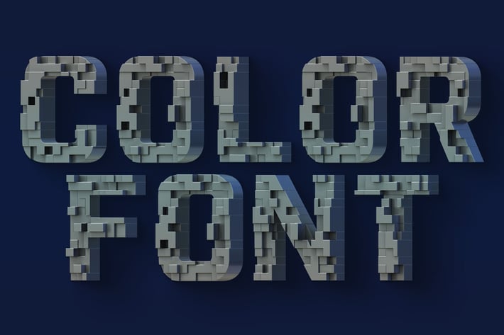Future Geometry - Color SVG Font