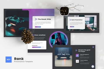 Rank - Video Game Keynote Template