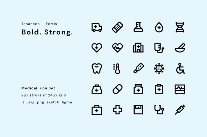 UI Icon Set - Medical