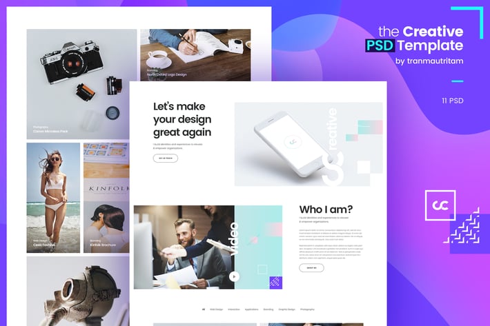 Cesis Creative PSD Template