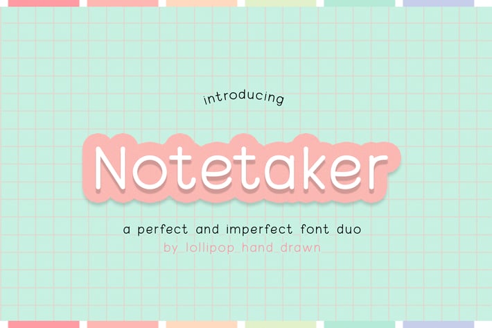 Notetaker Font Duo