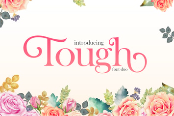 Tough Serif Font Duo