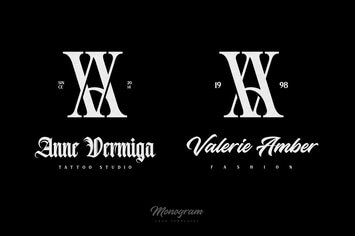 AV/VA Monogram Logo