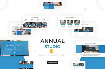 Annual Studio - Google Slides Template