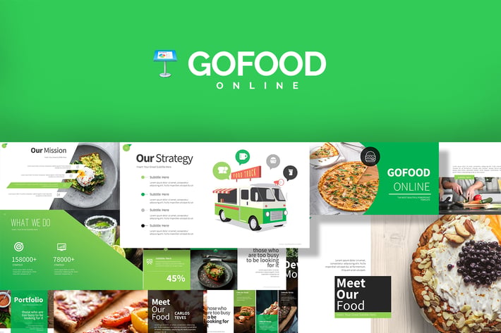 Gofood Keynote Templates