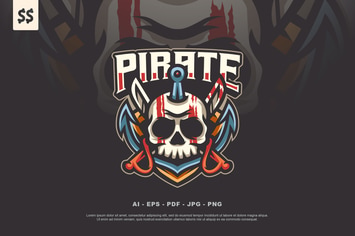 Pirate Logo Mascot Design