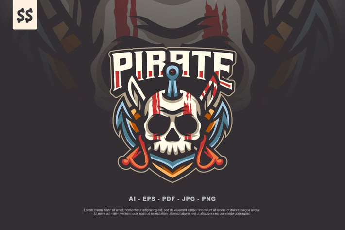 Pirate Logo Mascot Design