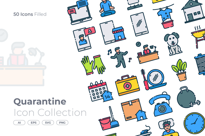 Quarantine Filled Icon