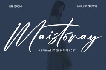 Maistoray Signature Script Font