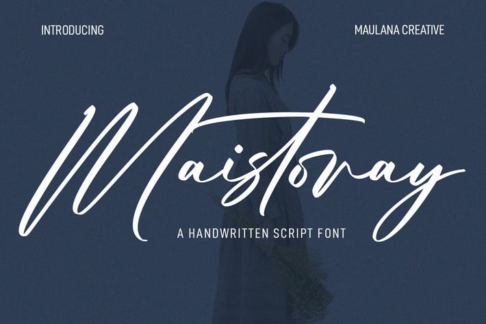 Maistoray Signature Script Font