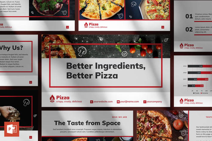 Pizza Restaurant PowerPoint Presentation Template