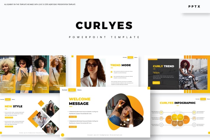 Curlyes - Powerpoint Template