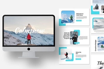 Calmsnow - Powerpoint Template