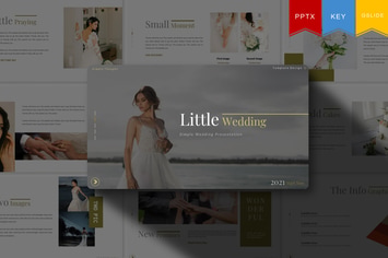  Little Wedding | Powerpoint, Key, Google Slides