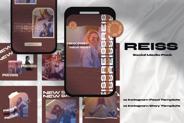  REISS Instagram Template