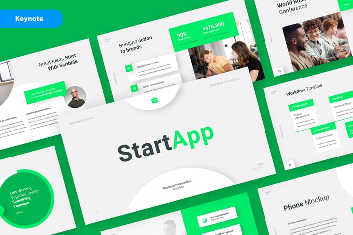 STARTAPP - Business Startup Keynote Template