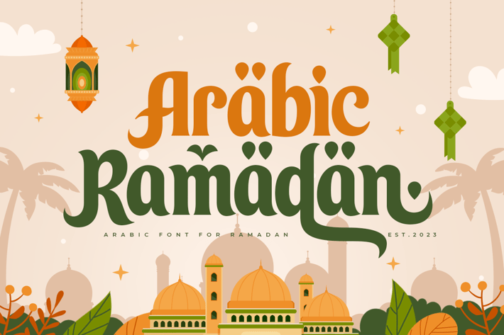 Arabic Ramadan - Arabic Font For Ramadan