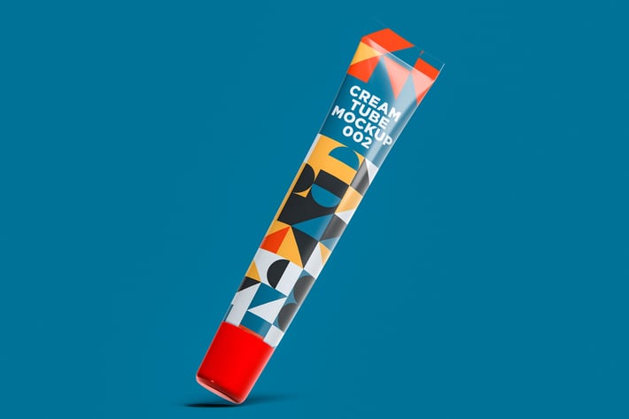 Cream Tube Mockup 002
