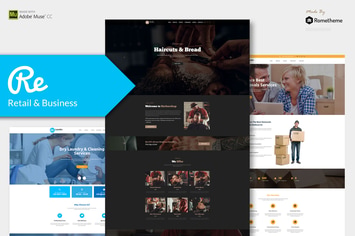 RE - Multi-purpose Responsive Muse Template