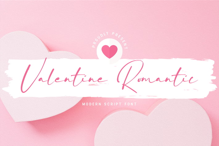 Valentine Romantic - A Modern Script Font