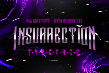 GRVS Insurrection all caps Font