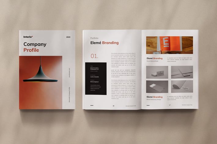 Interio Powerpoint Company Profile