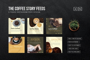 Coffe Story - Instagram Feed