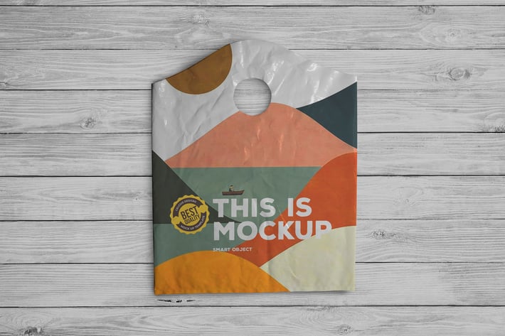 Plastic Bag Mockup