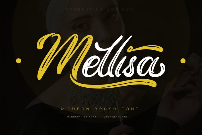 Mellisa | Modern Brush Font