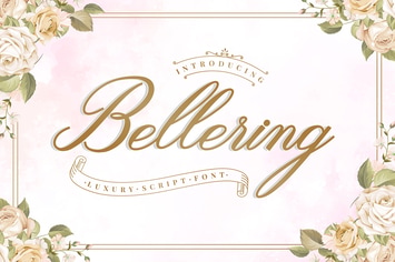 Bellering Script Font