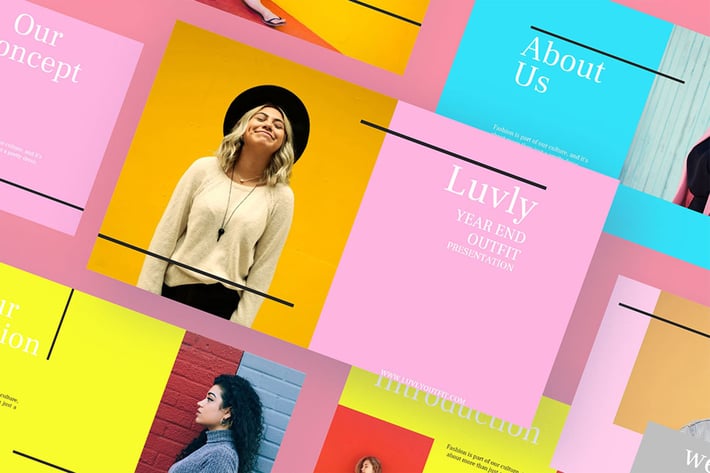 Luvly - Fashion Keynote Presentation