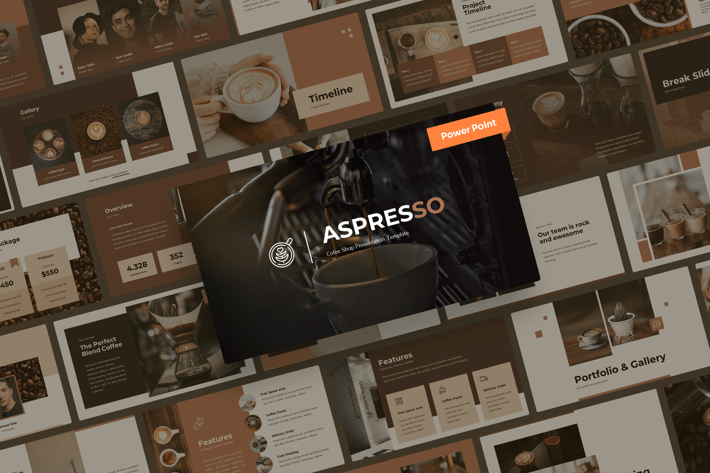 Aspresso - Coffee Shop PowerPoint Presentation
